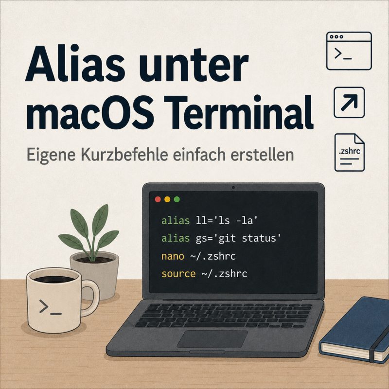 Alias unter MacOS Terminal erstellen