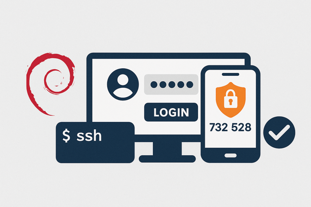 Debian MFA für Benutzer