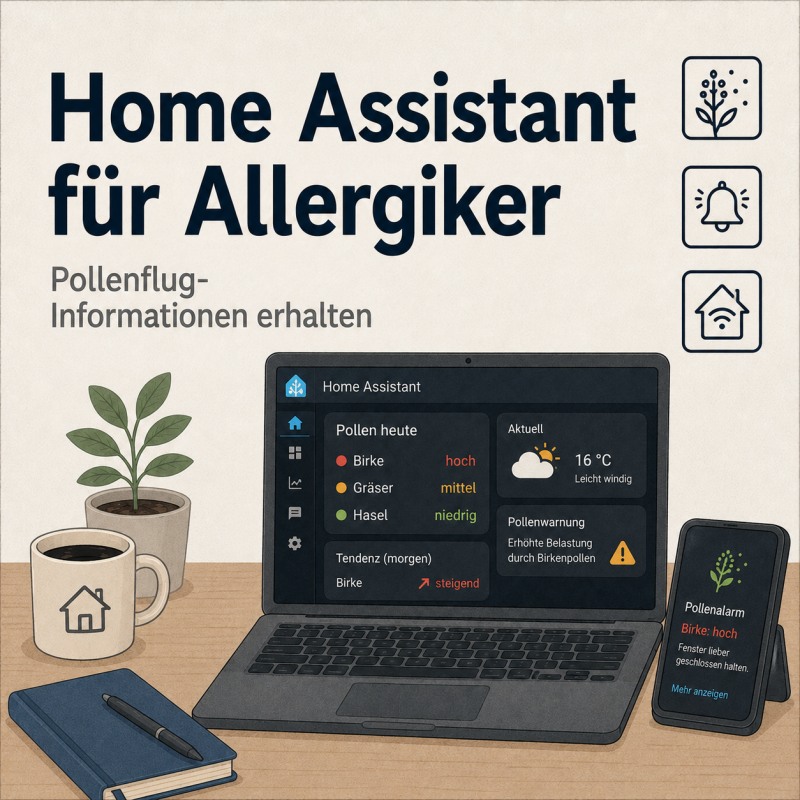 Homeassistant für Allergiker - Pollenflug Informationen erhalten